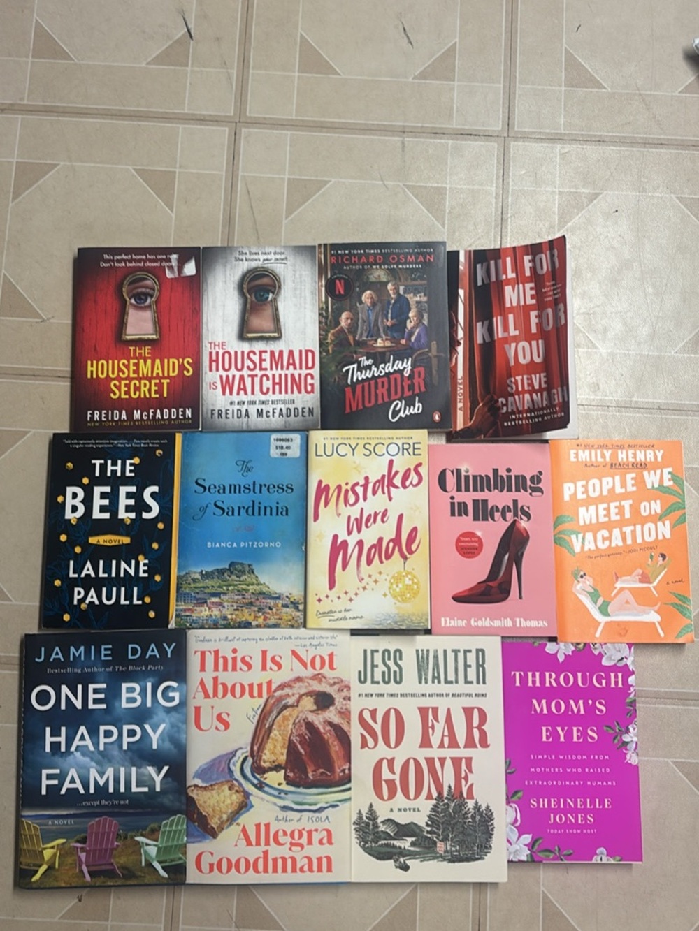 Assorted Book Bundle Paperback / Hardcovers (13)